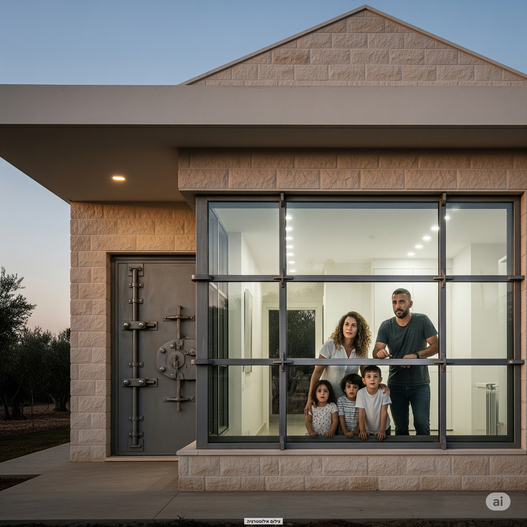 כיצד עיצוב בית בשדרות הציל משפחה במתקפת הטרור: חשיבות התכנון המודע לביטחון.